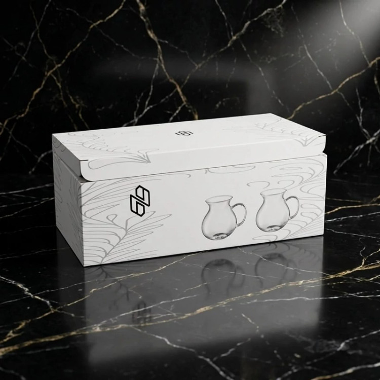 فنجان پیرکس چایخوری 6 عددی